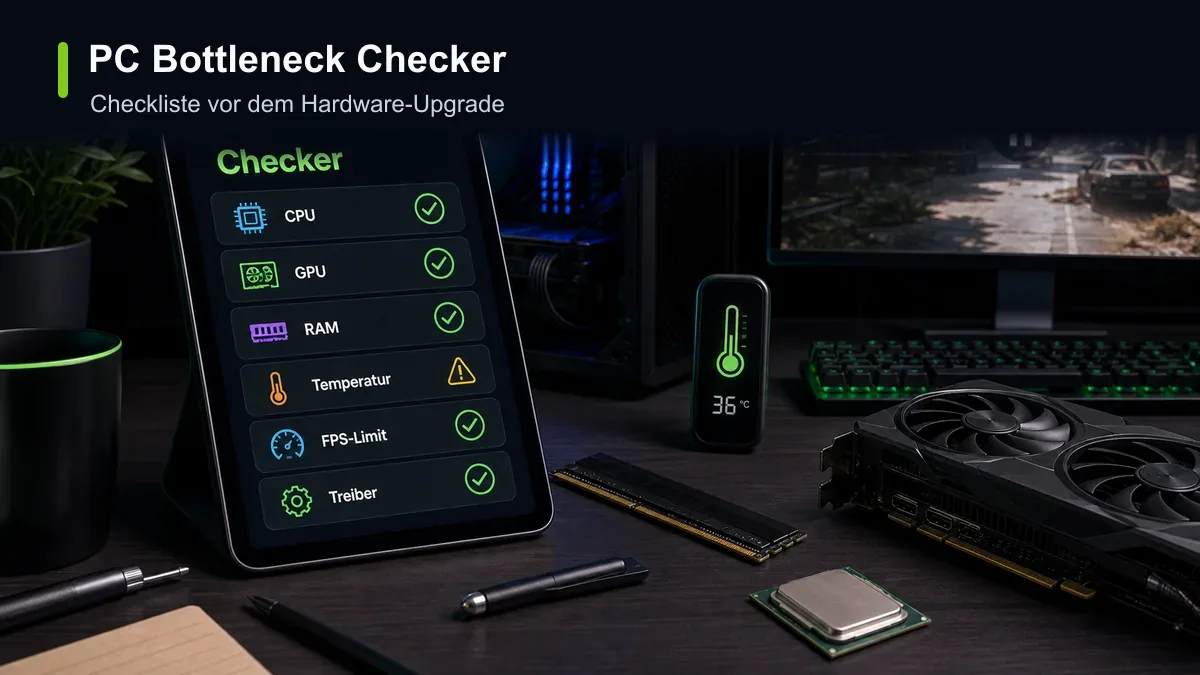 PC Bottleneck Checker: Schnelle Checkliste vor dem Upgrade