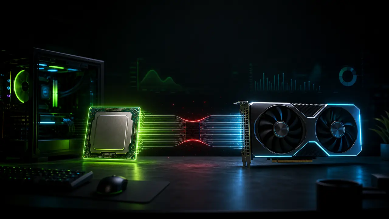 Cos'e il bottleneck nel PC? CPU, GPU e FPS spiegati bene