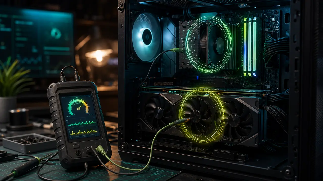 Darboğaz ölçer PC testi: CPU, GPU, FPS ve frametime nasıl okunur?
