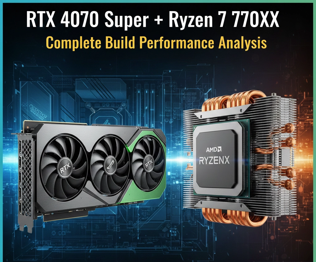 RTX 4070 Super vs Ryzen 7 7700X: Complete Build Performance Analysis