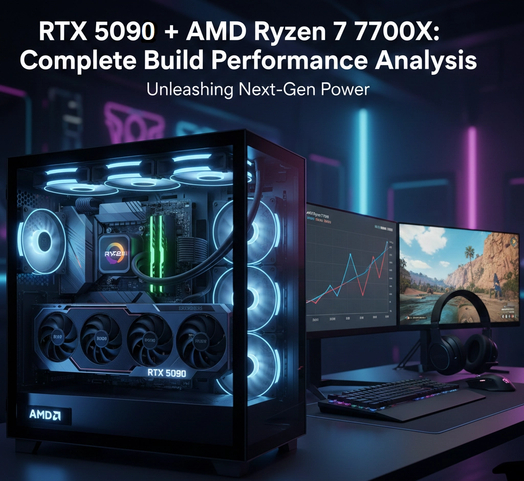 RTX 5090 vs AMD Ryzen 7 7700X: Complete Build Performance Analysis