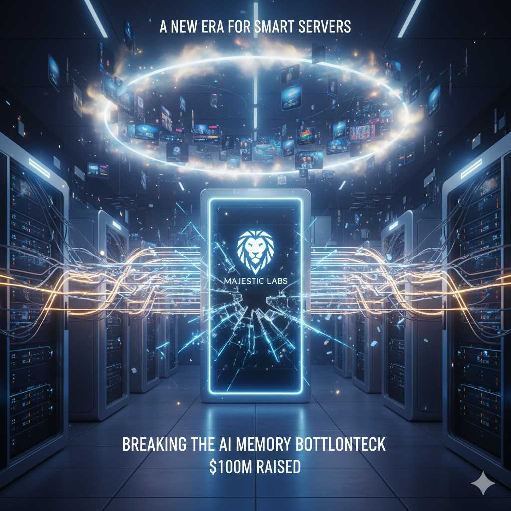 Majestic Labs Raises $100 Million to Break the AI Memory Bottleneck