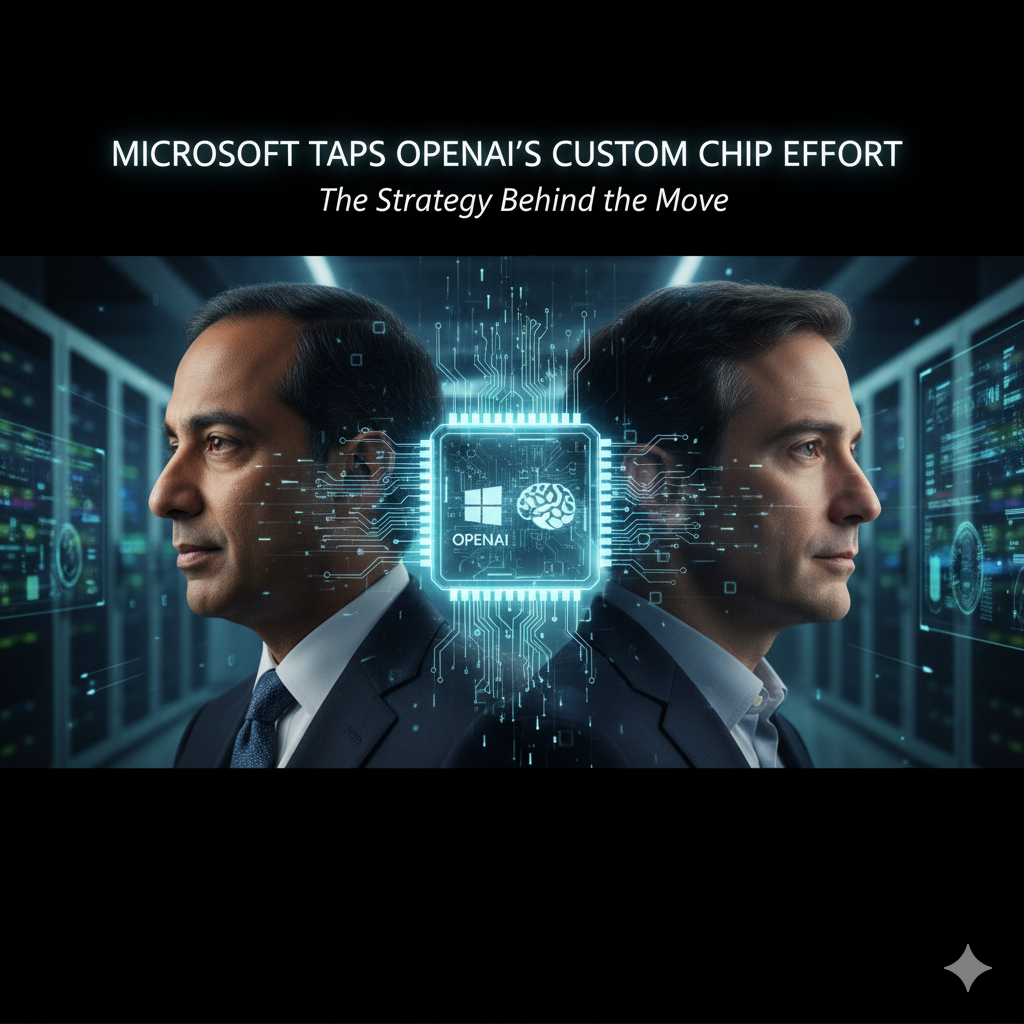 Microsoft Taps OpenAI’s Custom Chip Effort — The Strategy Behind the Move