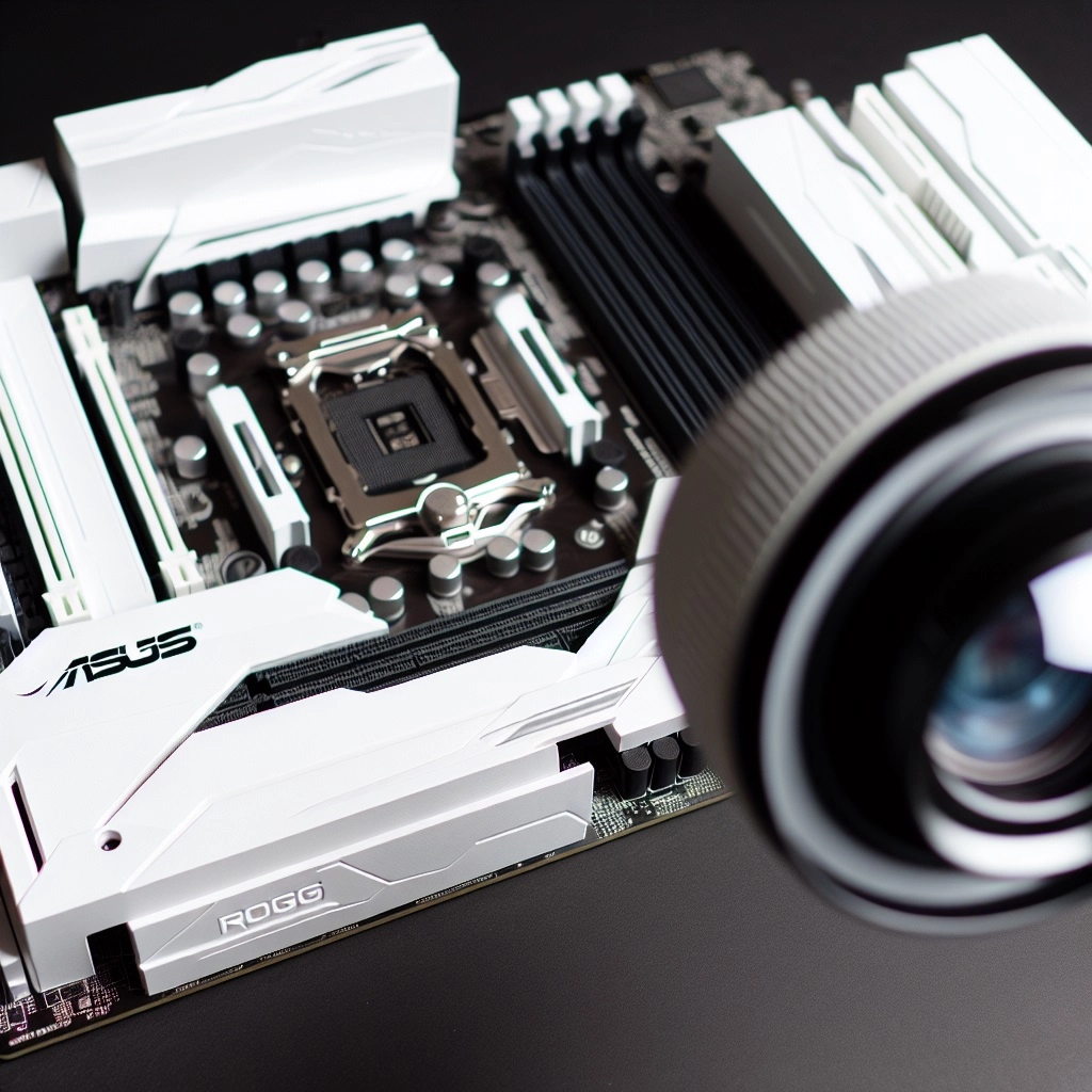 ASUS ROG STRIX B850-I White ITX Gaming Motherboard
