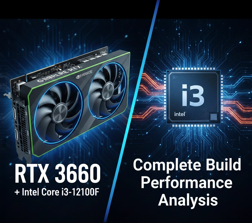 RTX 3060 and Intel Core i3-12100F Build