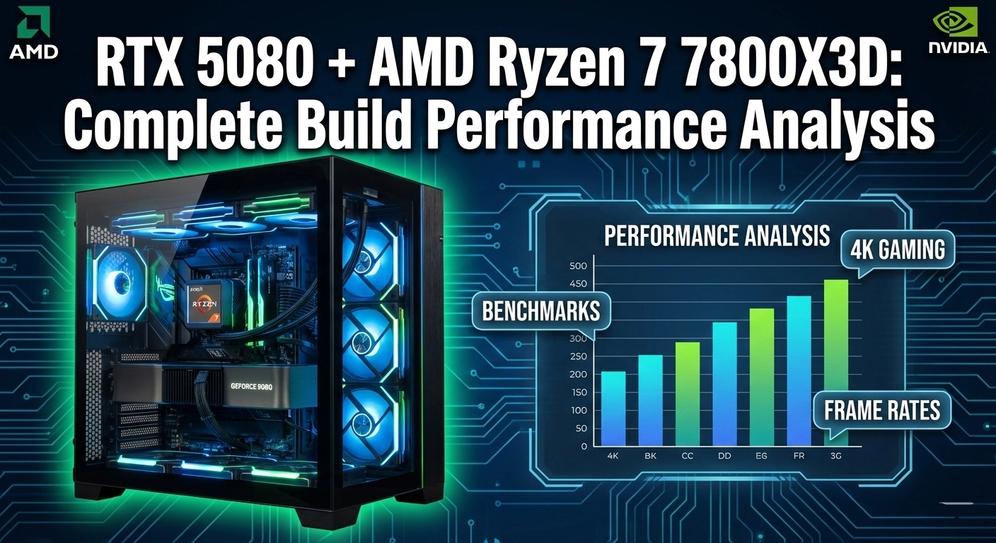 RTX 5080 and AMD Ryzen 7 7800X3D Build