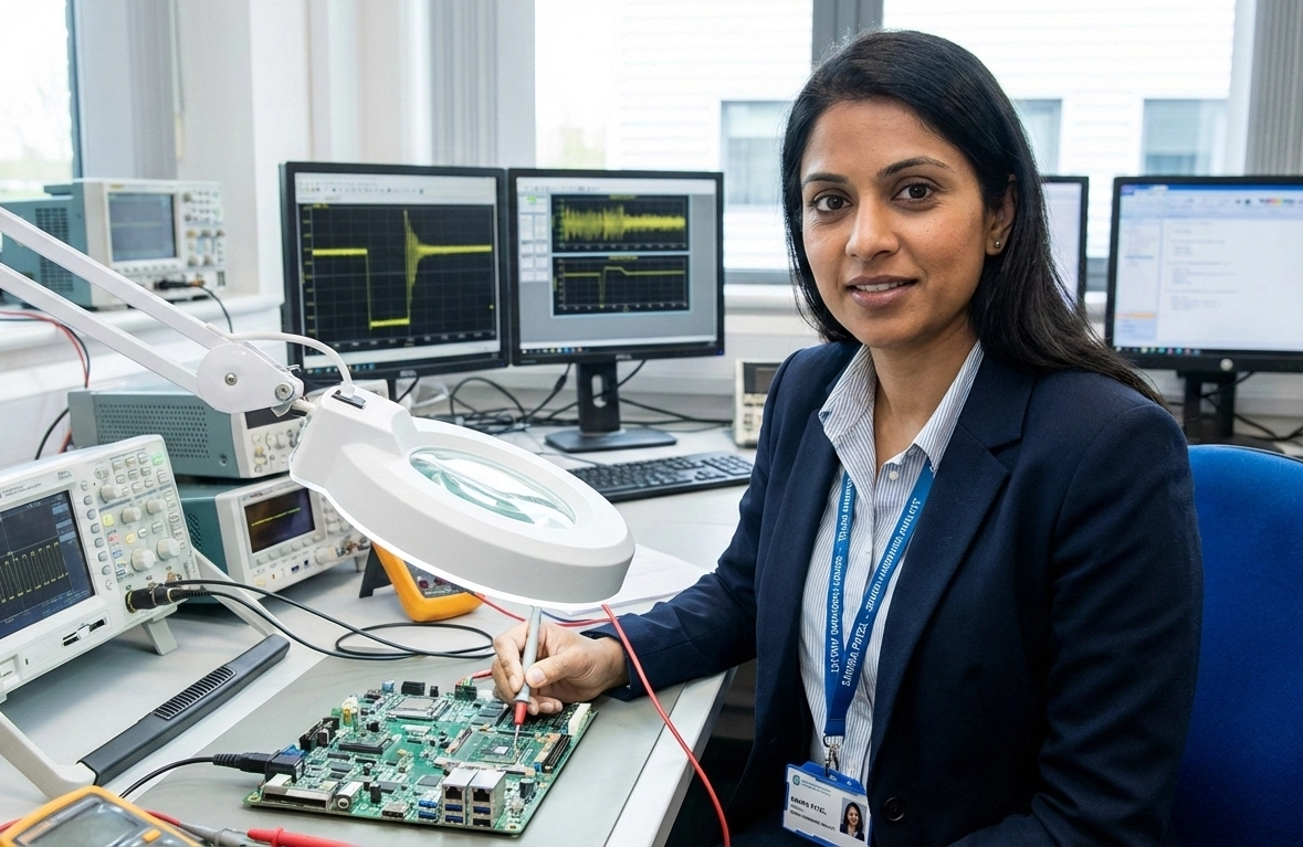 Samira Patel - Analista de Desempenho de Hardware